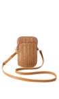 Gemini Label Accessories Natural Acapulco Natural Woven Crossbody Bag  