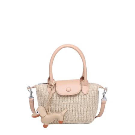 Gemini Label Bags KIka Small Natural Crossbody Bag - Beige