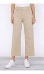 Robell Sand 14 Debby 09 Sand Crop Wide Leg Pull On Jean  