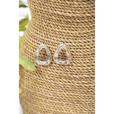 Eliza Gracious Large Gold Teardrop Earring - Gold