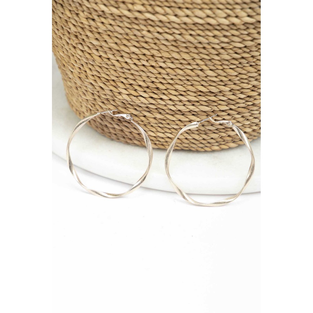 Eliza Gracious Gold Hoop Earring Gold