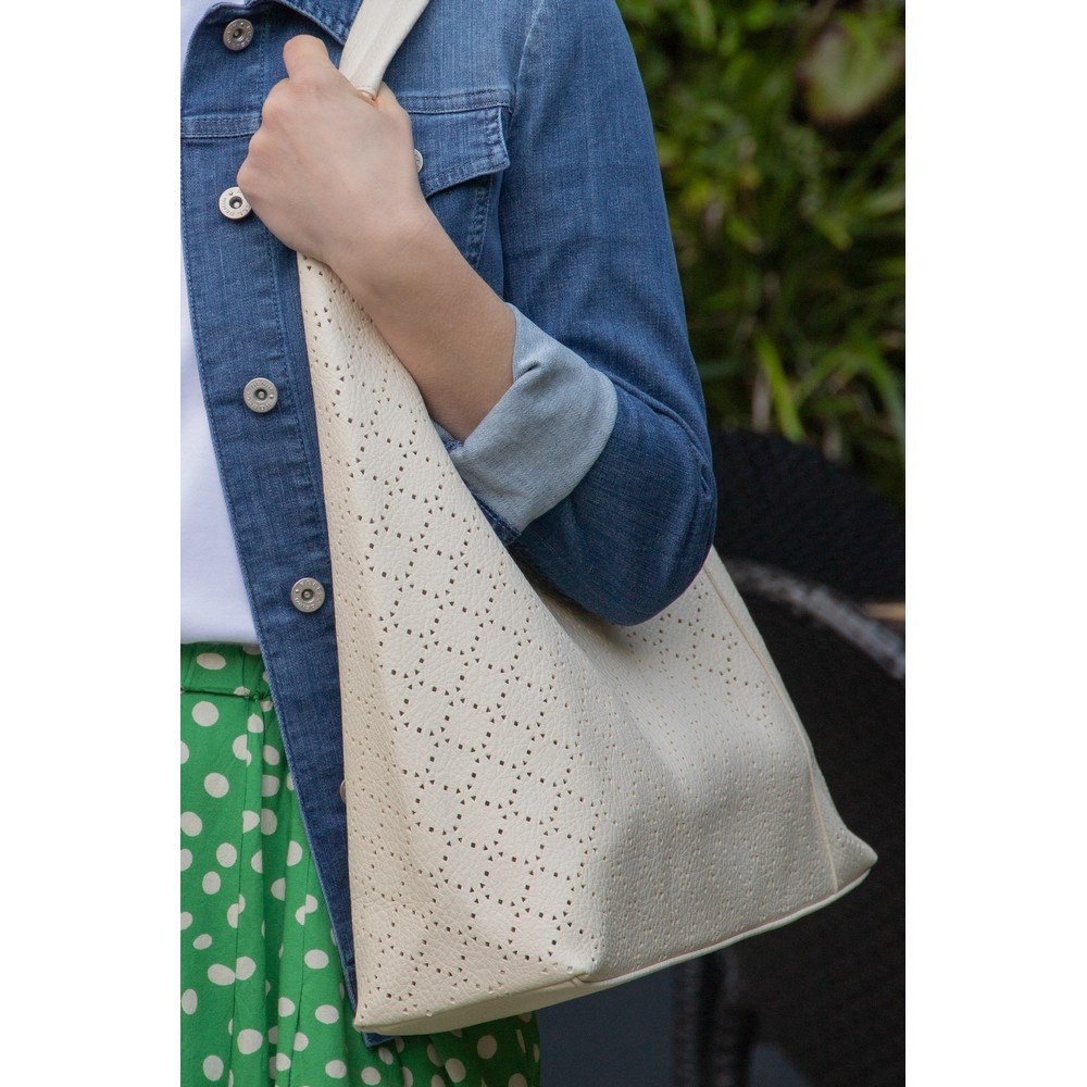 Gemini Label Bags Vanessa Cream Summer Bag Cream