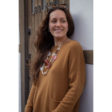 Eliza Gracious Gold Short Multi Strand Necklace - Gold