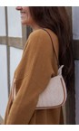 Gemini Label Bags Natural Corin Raffia Shoulder Bag  
