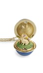 Bill Skinner Gold Rabbit Egg Locket  