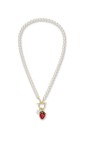 Bill Skinner Gold Strawberry Pearl Necklace  