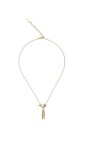 Bill Skinner Gold Peapod Pendant Necklace  