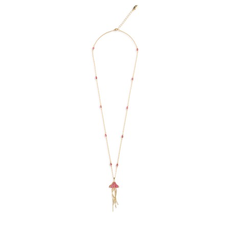 Bill Skinner Jellyfish Pendant Necklace - Pink