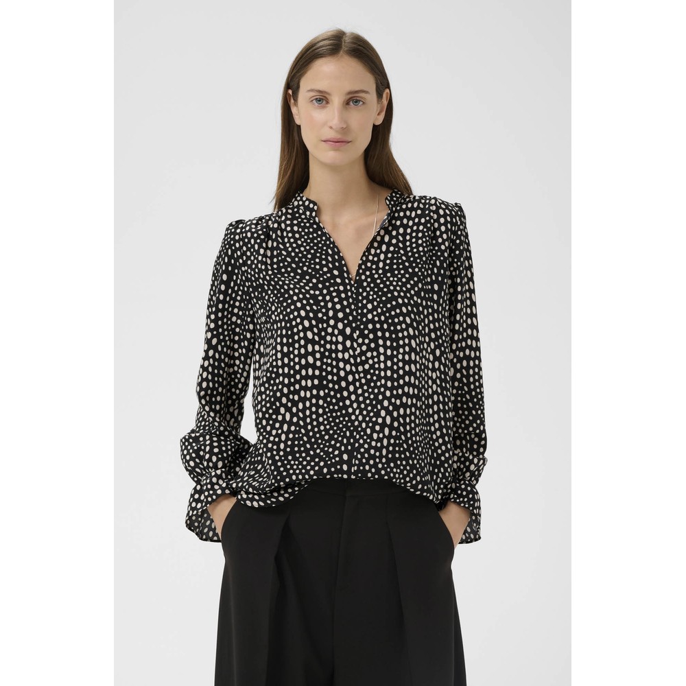 InWear Liberty Blouse Black Fade