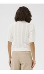 KAFFE Chalk KAblair Chalk Knit Cardigan  