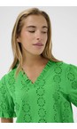 KAFFE Bright Green KAdona Blouse  