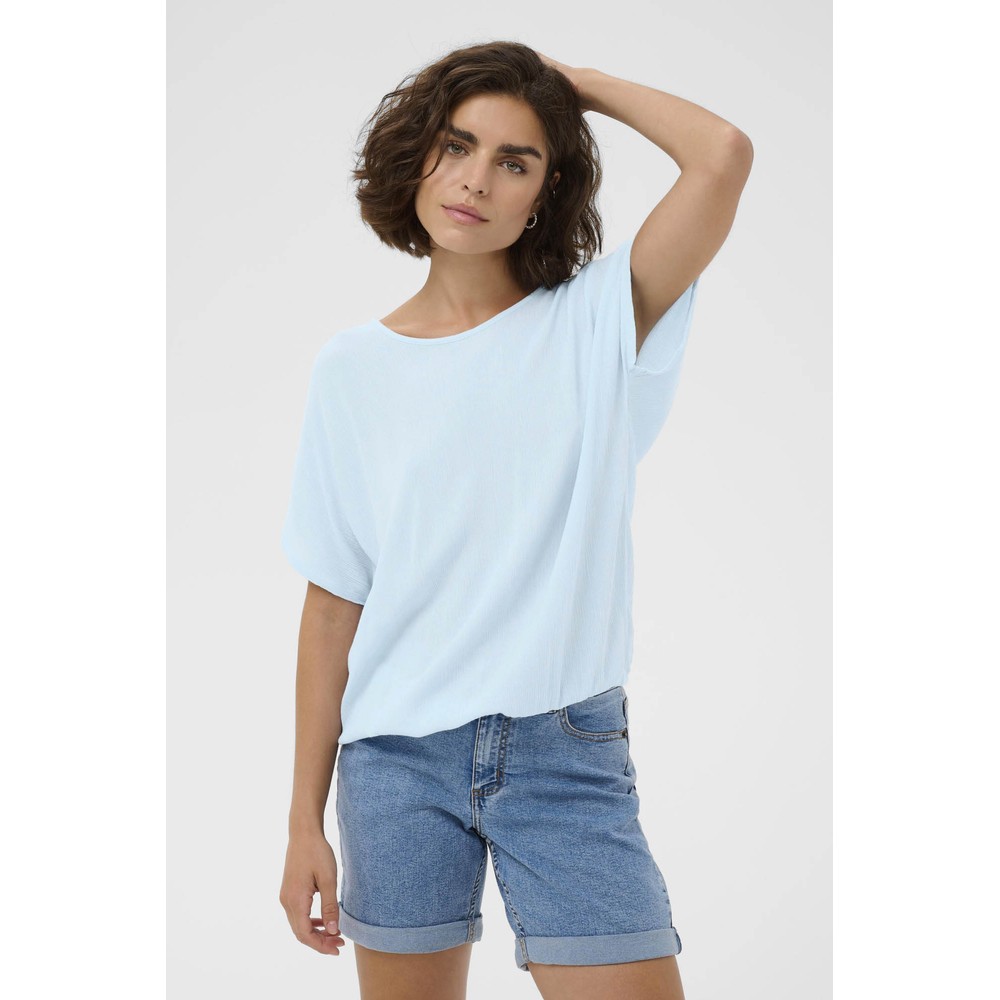 KAFFE KAamber Stanley Nantucket Breeze Blouse Nantucket Breeze