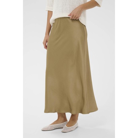 KAFFE KAlotte Petrified Oak Skirt - Brown