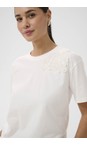 KAFFE Chalk KArosie Tee  