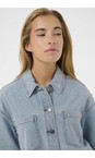 KAFFE Light Blue Washed KAminna Denim Shirt  