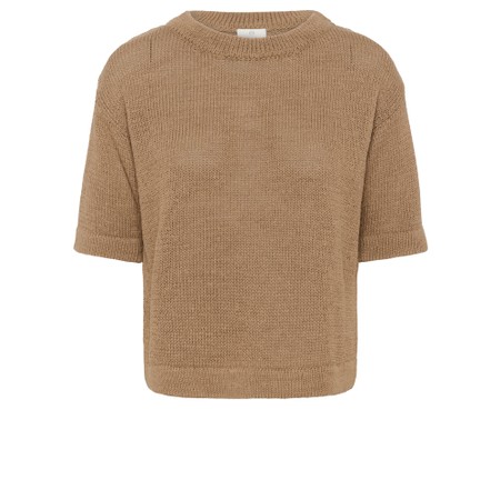 KAFFE KAsevita Petrified Oak Pullover - Brown