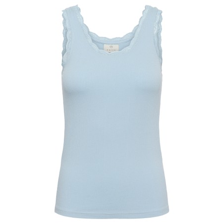 KAFFE Kaomi Nantucket Breeze Vest Top - Blue