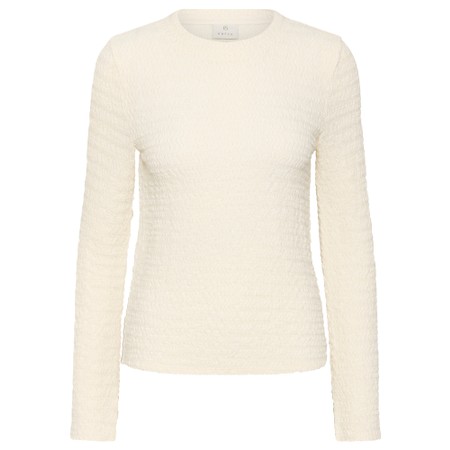 KAFFE KAfelicity Chalk Blouse - Bronze