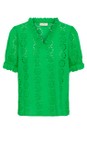 KAFFE Bright Green KAdona Blouse  
