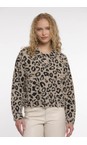 RINO AND PELLE Desert Leopard Desert Leopard Bubbly Boxy Jacket  