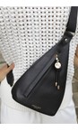 Luella Grey Black  Darla Black Weekend Crossbody  