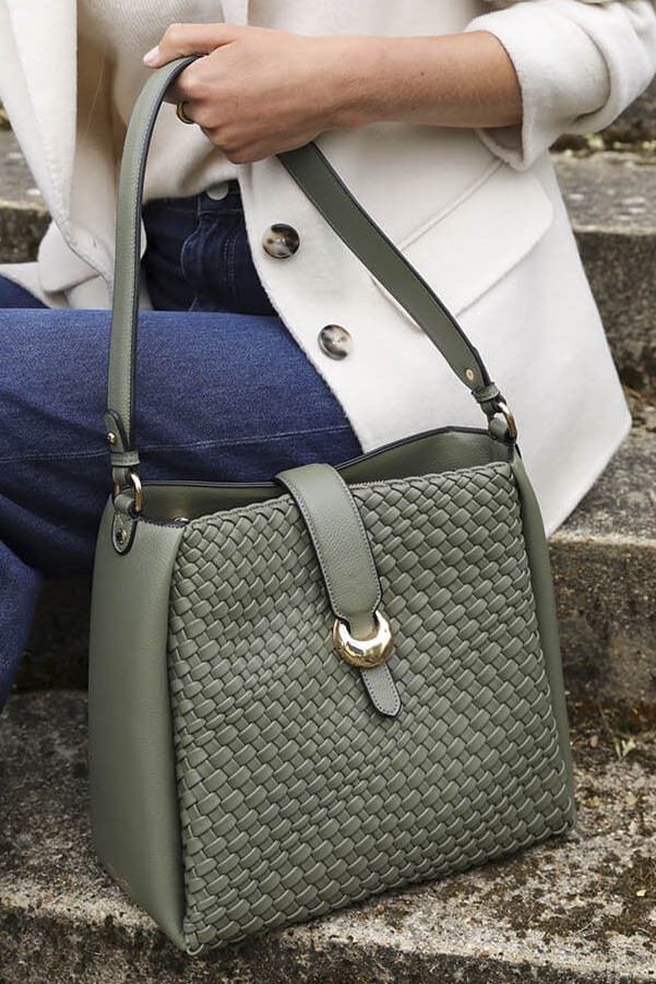 Luella Grey Flora Khaki Weave Hobo Khaki