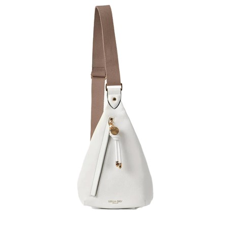 Luella Grey Darla White Weekend Crossbody - White