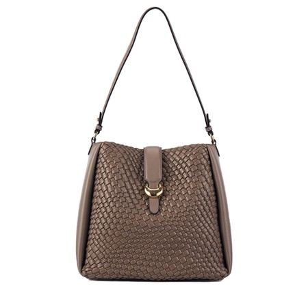 Luella Grey Flora Peat Weave Hobo - Brown