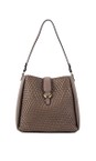 Luella Grey Peat Flora Peat Weave Hobo  