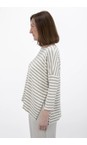 Mama B Lichene  Emotiva R Lichene Relaxed Stripe Eco Fleece Jumper  