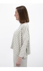 Mama B Lichene  Kira M Stripe Crop Jumper  