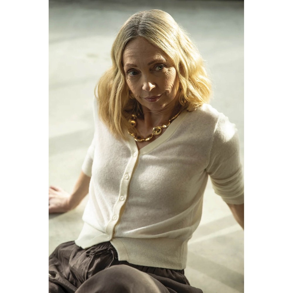 Chalk Estelle Cream Cardigan Cream