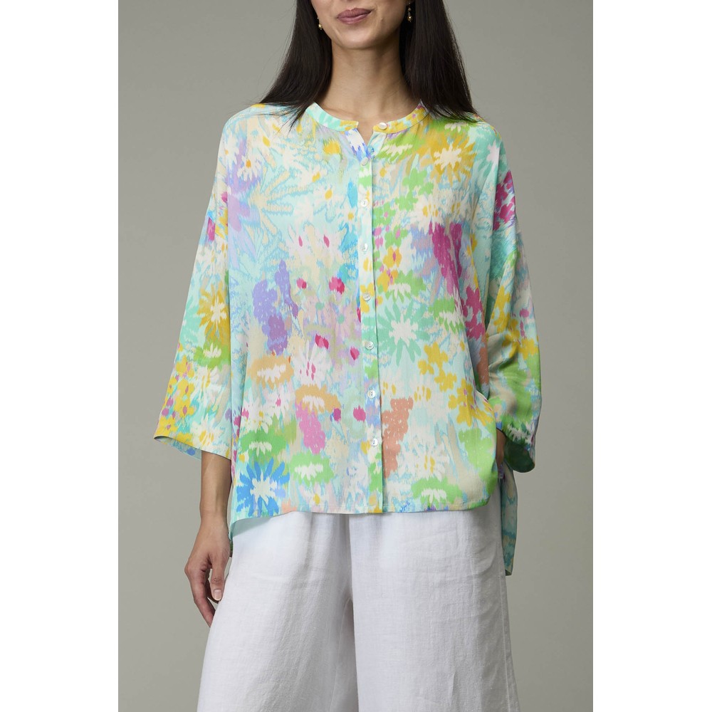 Sahara Dreamy Floral Oasis Boxy Shirt Multi