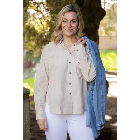 Chalk Nola Shirt - Beige
