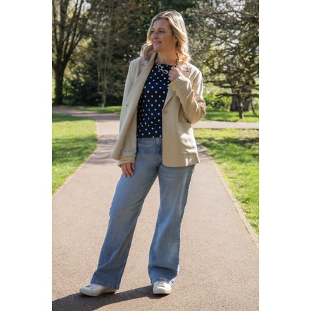 Masai Clothing MaJames Safari Blazer - Beige