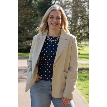 Masai Clothing MaJames Safari Blazer - Beige