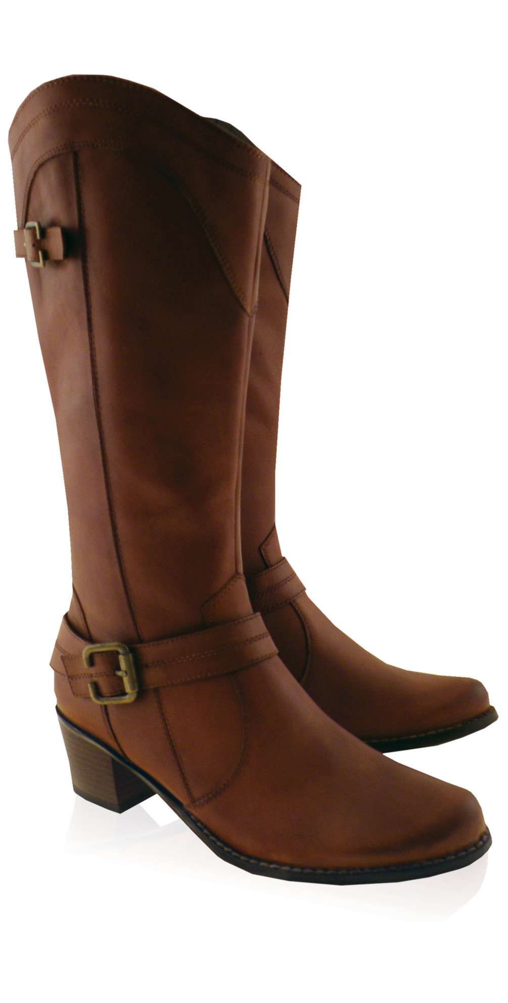 Caprice Footwear Western Style Boot in Camel