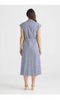 Brave & True Navy Gingham Musings Navy Gingham Dress  