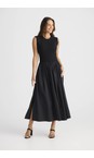Brave & True Black  Daphne Black Rib Maxi Dress  