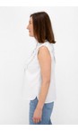 NOEN White  Applique Cami Top  