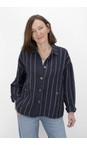 Chalk Navy Kath Navy Stripe Jacket  