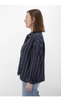Chalk Navy Kath Navy Stripe Jacket  