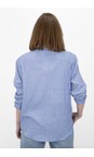 Chalk Sky Blue Eric Sky Blue Boyfriend Shirt  