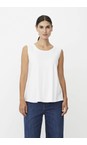 Masai Clothing White  MaElisa Basic Top  