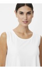 Masai Clothing White  MaElisa Basic Top  