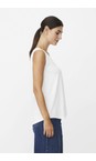 Masai Clothing White  MaElisa Basic Top  