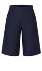 Masai Clothing Navy MaPinja Navy Linen Solid Short  