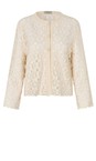 Masai Clothing Fog MaLittalis Crochet Knit Cardigan  