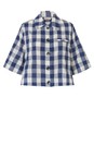 Masai Clothing Medieval Blue MaIsariel Gingham Check Shirt  