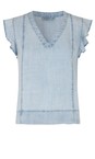 Masai Clothing Light Denim MaDalali Thin Denim Top  